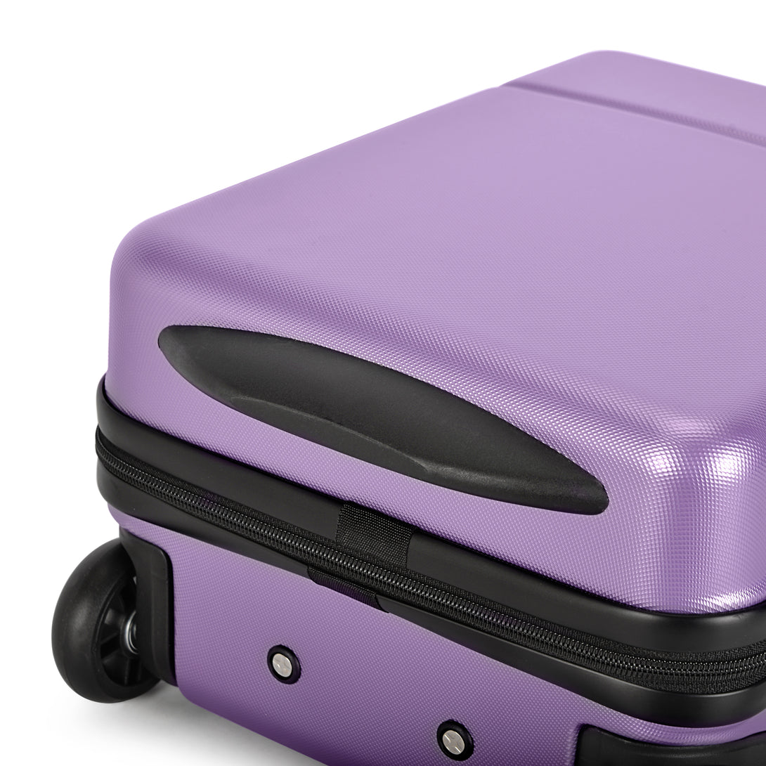 Valiză de mână Bontour 40x30x20cm, bagaj de mână WIZZ AIR, lavanda