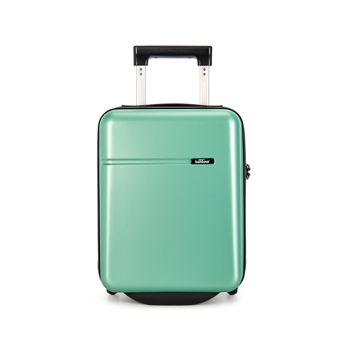 Valiză de mână Bontour 40x30x20cm, bagaj de mână WIZZ AIR,powdergreen