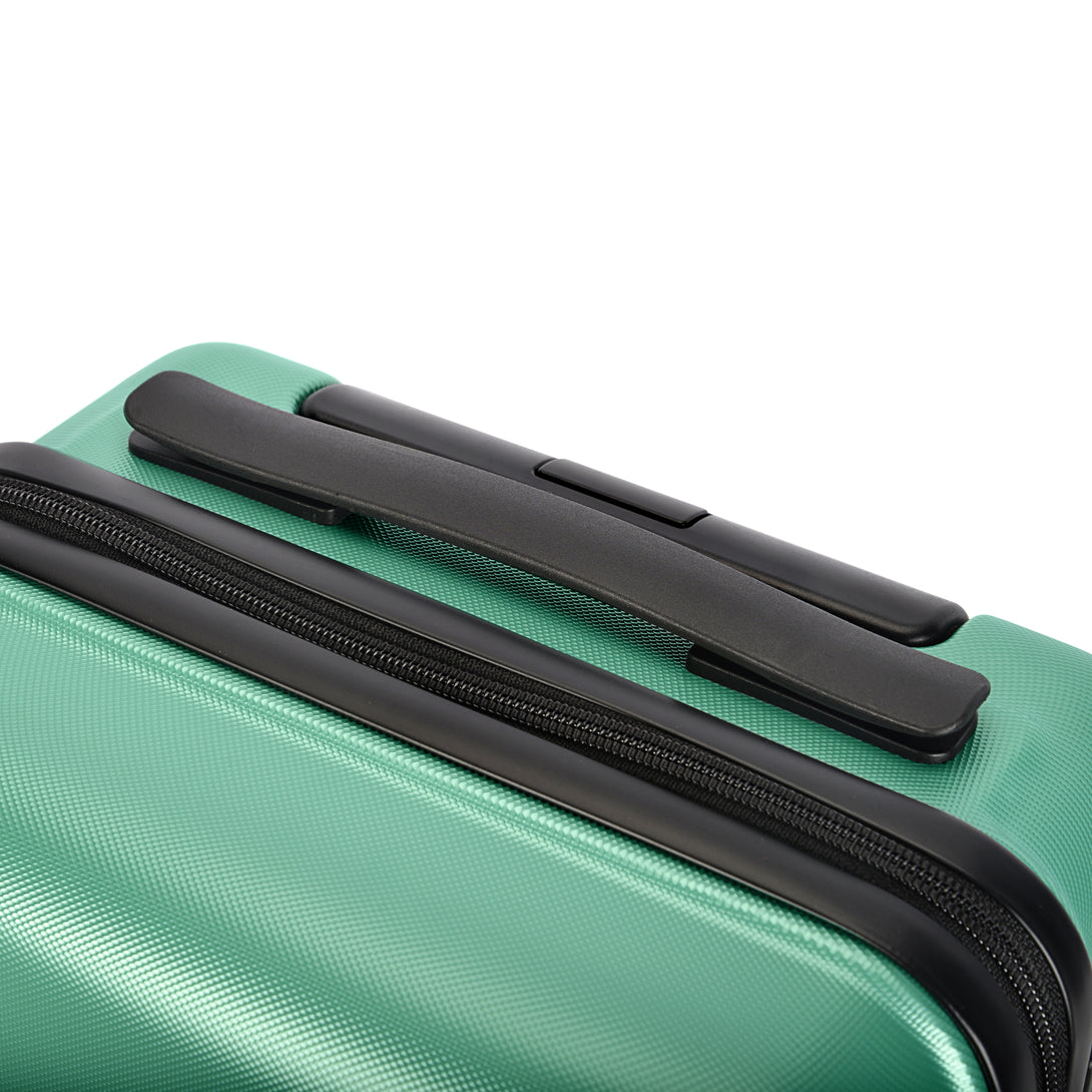 Valiză de mână Bontour 40x30x20cm, bagaj de mână WIZZ AIR,powdergreen