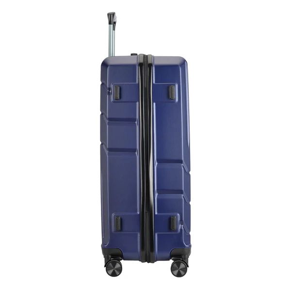 Valiză mare cu două roți BONTOUR „SPINNER”, albastră