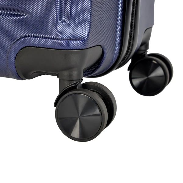 Valiză mare cu două roți BONTOUR „SPINNER”, albastră
