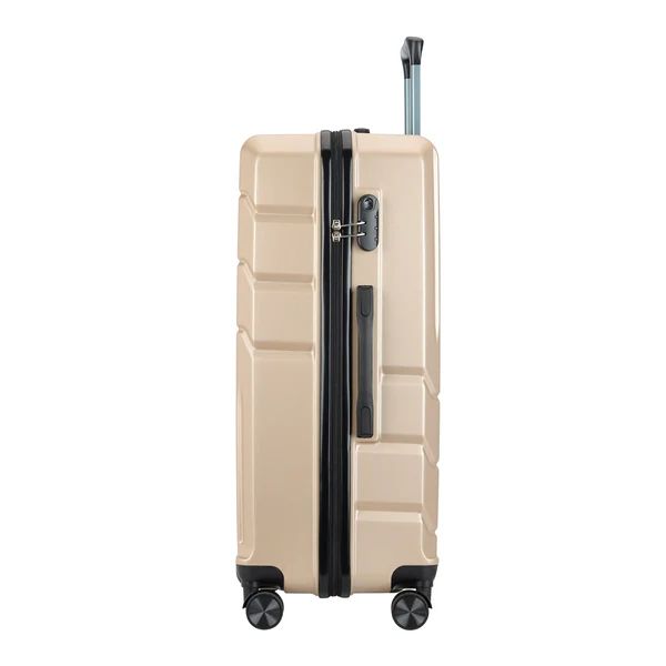 Valiză mare cu două roți BONTOUR „SPINNER”, sampanie