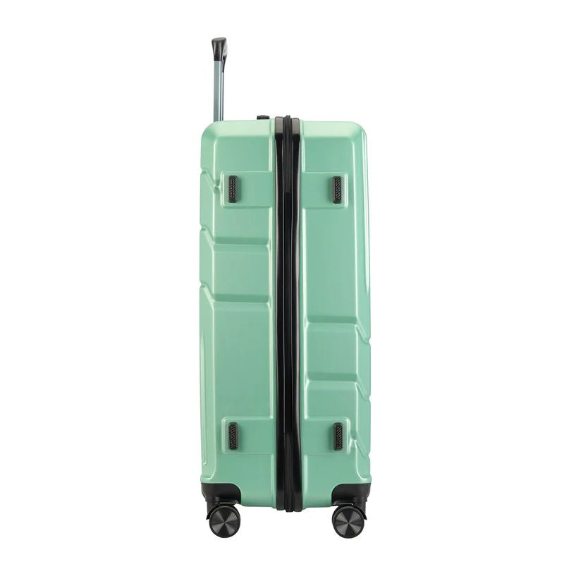 Valiză mare cu două roți BONTOUR „SPINNER”, verde pudră