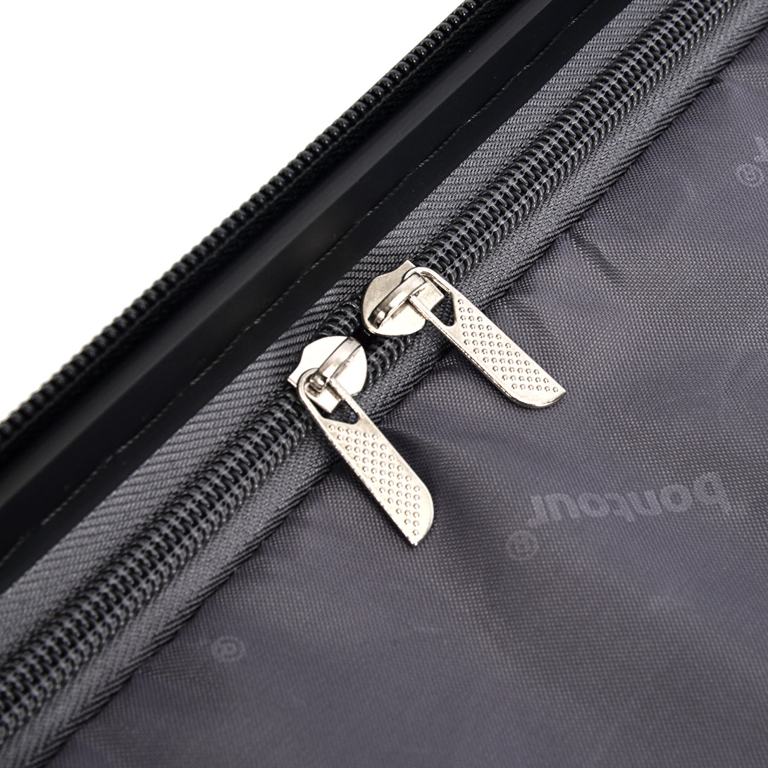 Valiză medie BONTOUR VERTICAL cu 4 roți 67x44x27cm, mărime M, mov