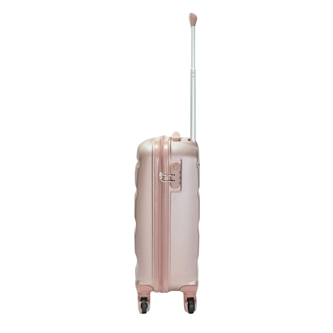 BONTOUR "Horizontal" Troller de Cabină cu 4 Roți 55x39x20cm Rose Gold