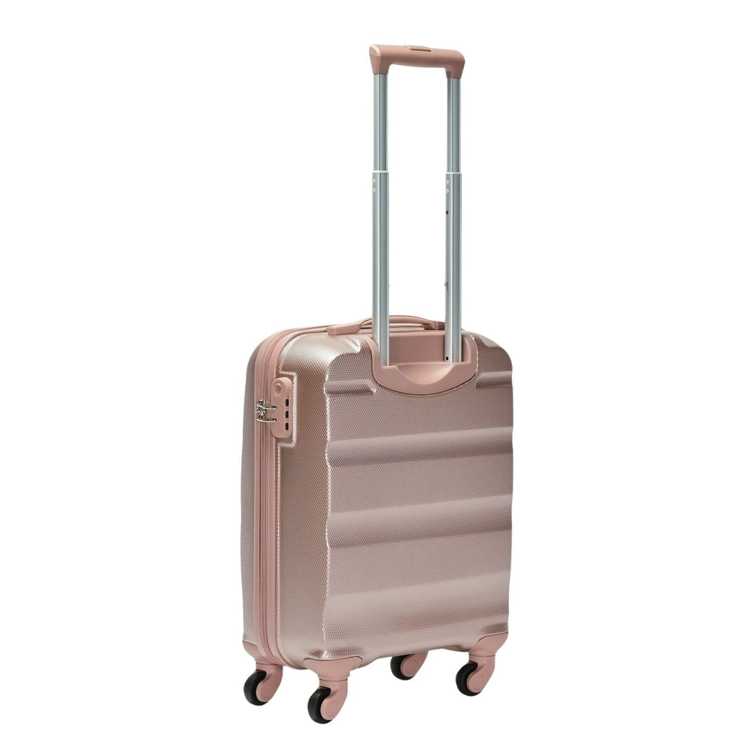 BONTOUR "Horizontal" Troller de Cabină cu 4 Roți 55x39x20cm Rose Gold