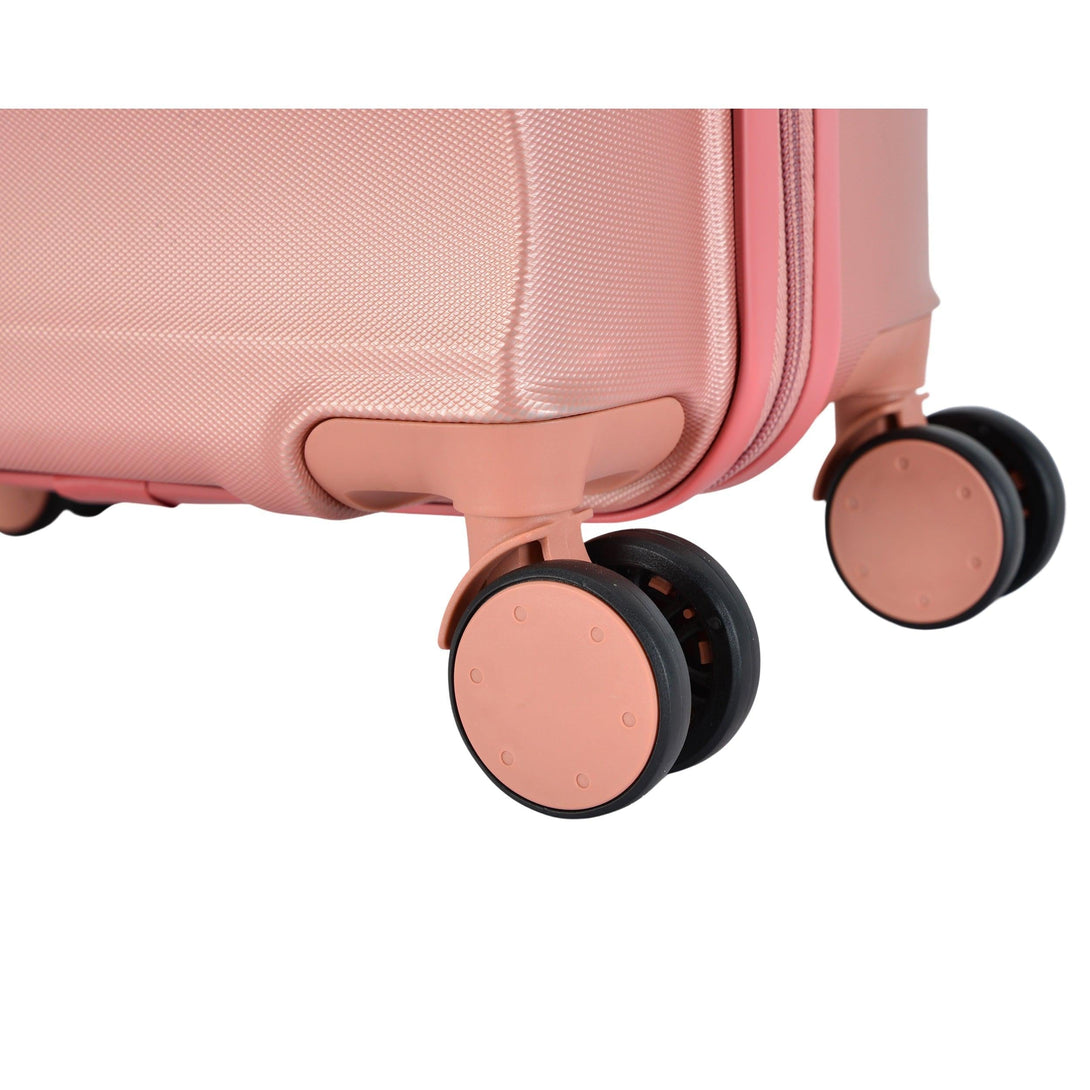 BONTOUR "Horizontal" Troller de Cabină cu 4 Roți 55x39x20cm Rose Gold
