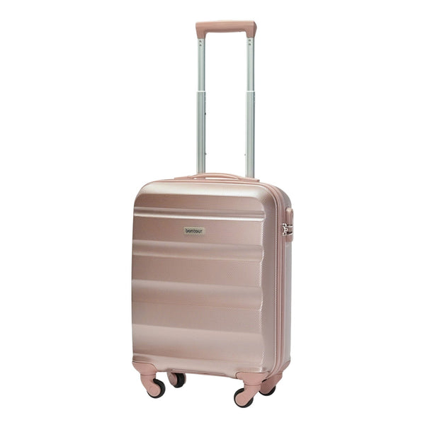 BONTOUR "Horizontal" Troller de Cabină cu 4 Roți 55x39x20cm Rose Gold