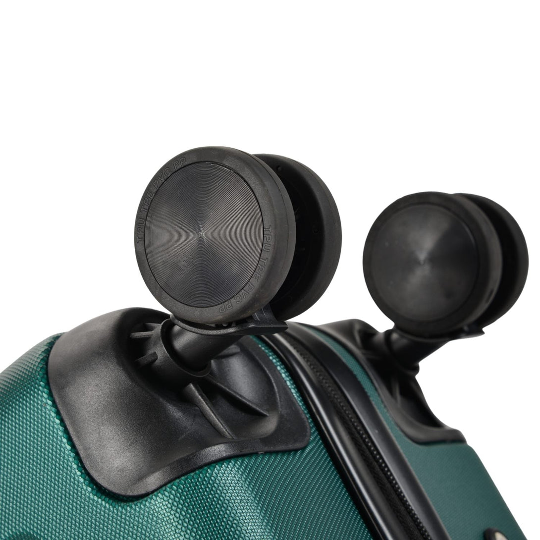 Valiză medie BONTOUR VERTICAL 4 roți 67x44x27cm., mărime M, verde